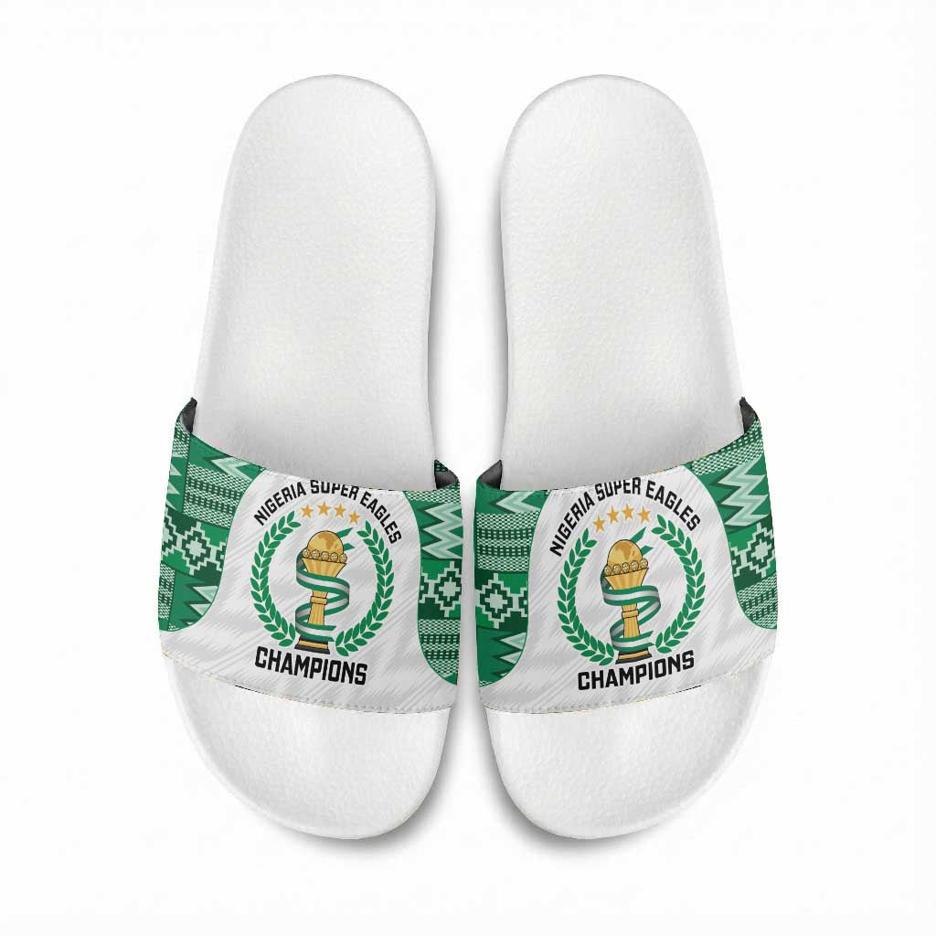 Nigeria Super Eagles Slide Sandals African Football Champions 2025