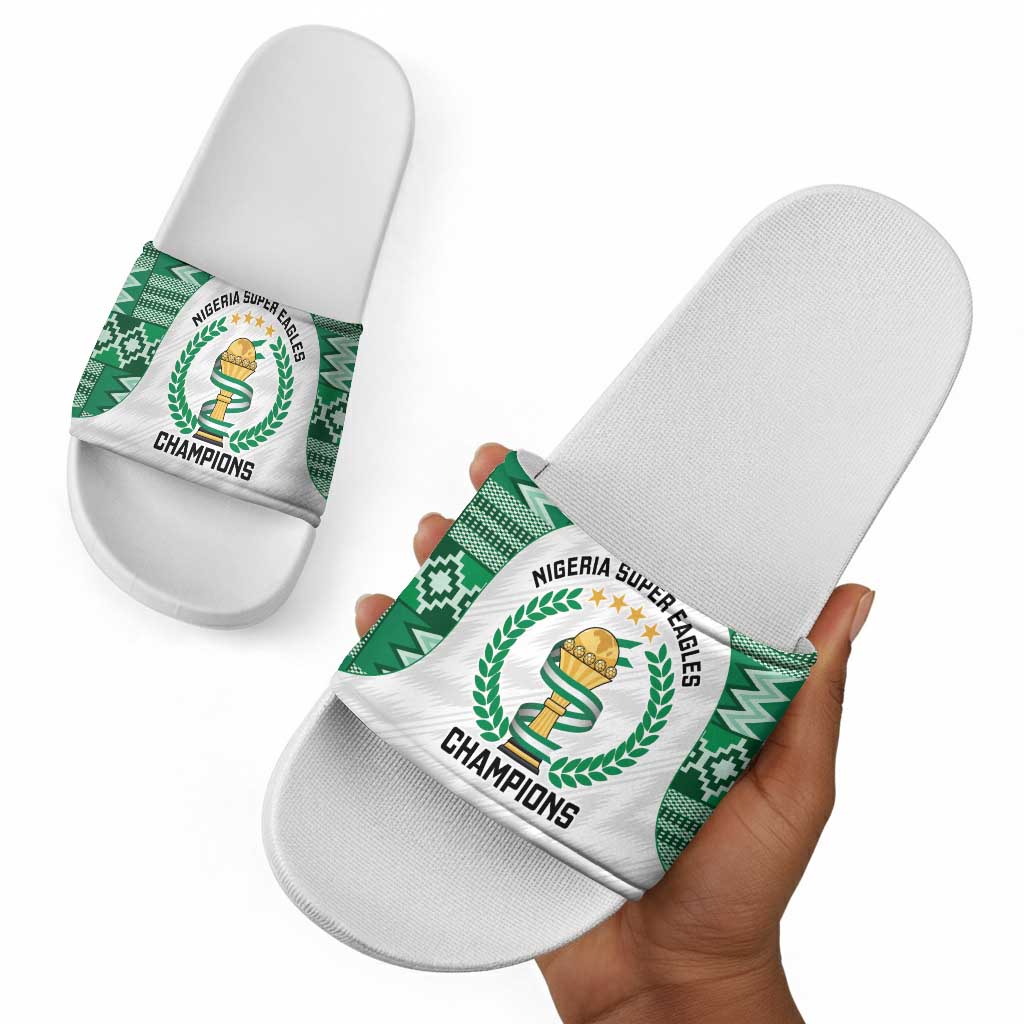 Nigeria Super Eagles Slide Sandals African Football Champions 2025