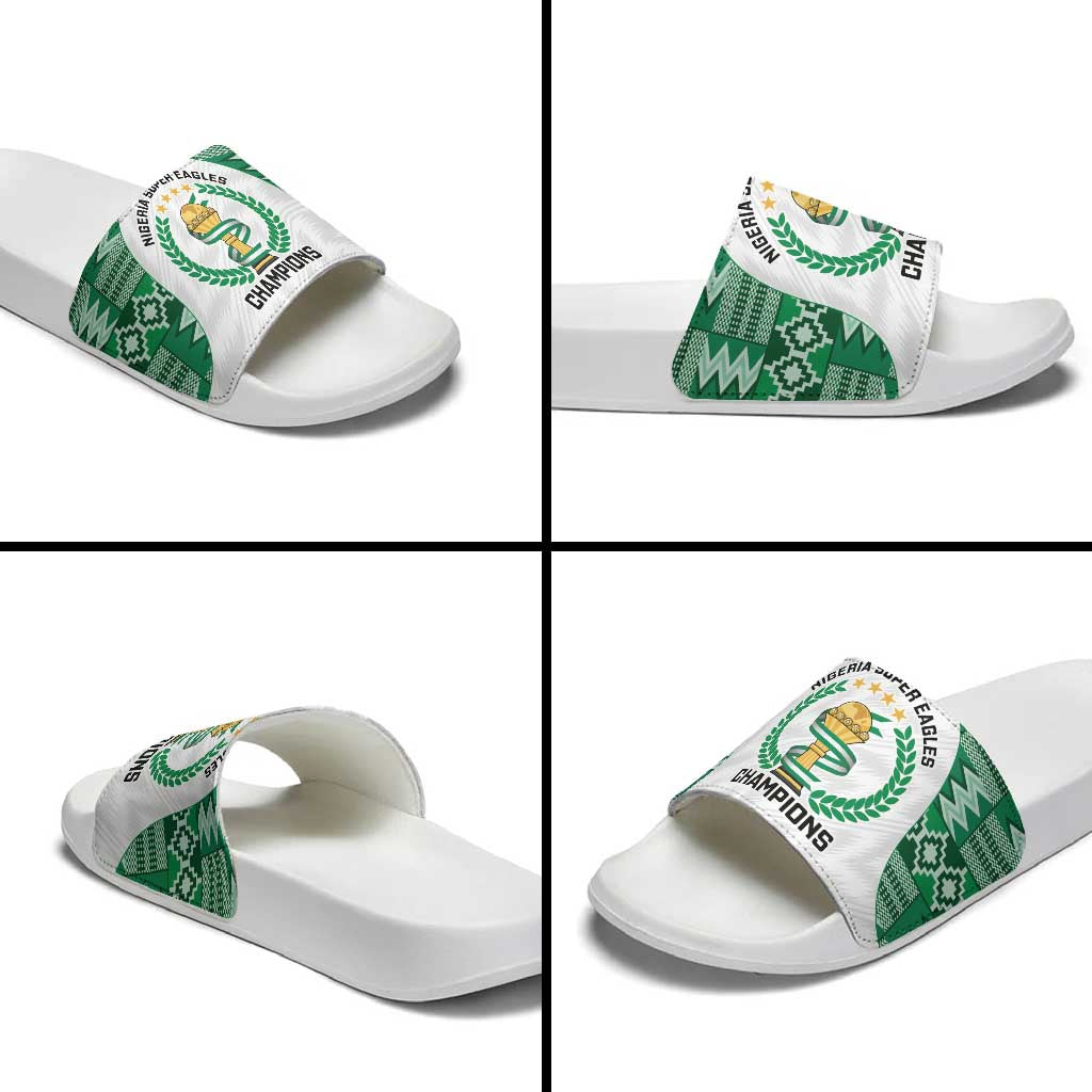 Nigeria Super Eagles Slide Sandals African Football Champions 2025