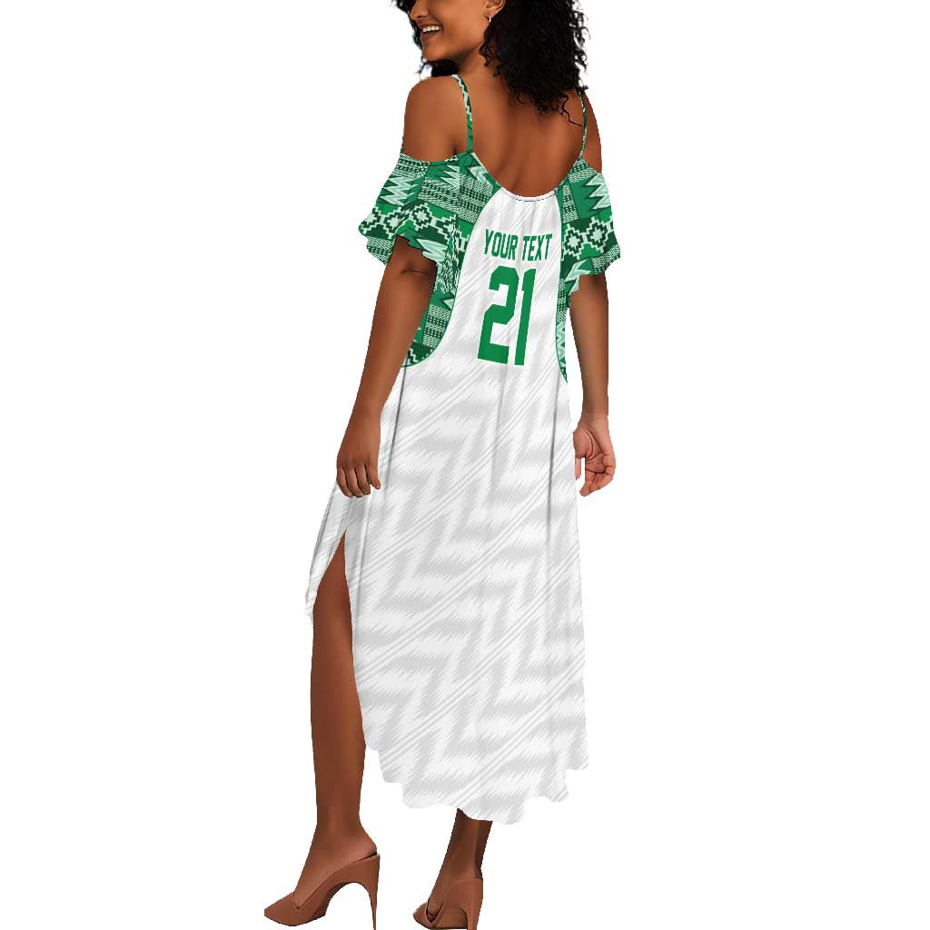 Custom Nigeria Super Eagles Summer Maxi Dress African Football Champions 2025