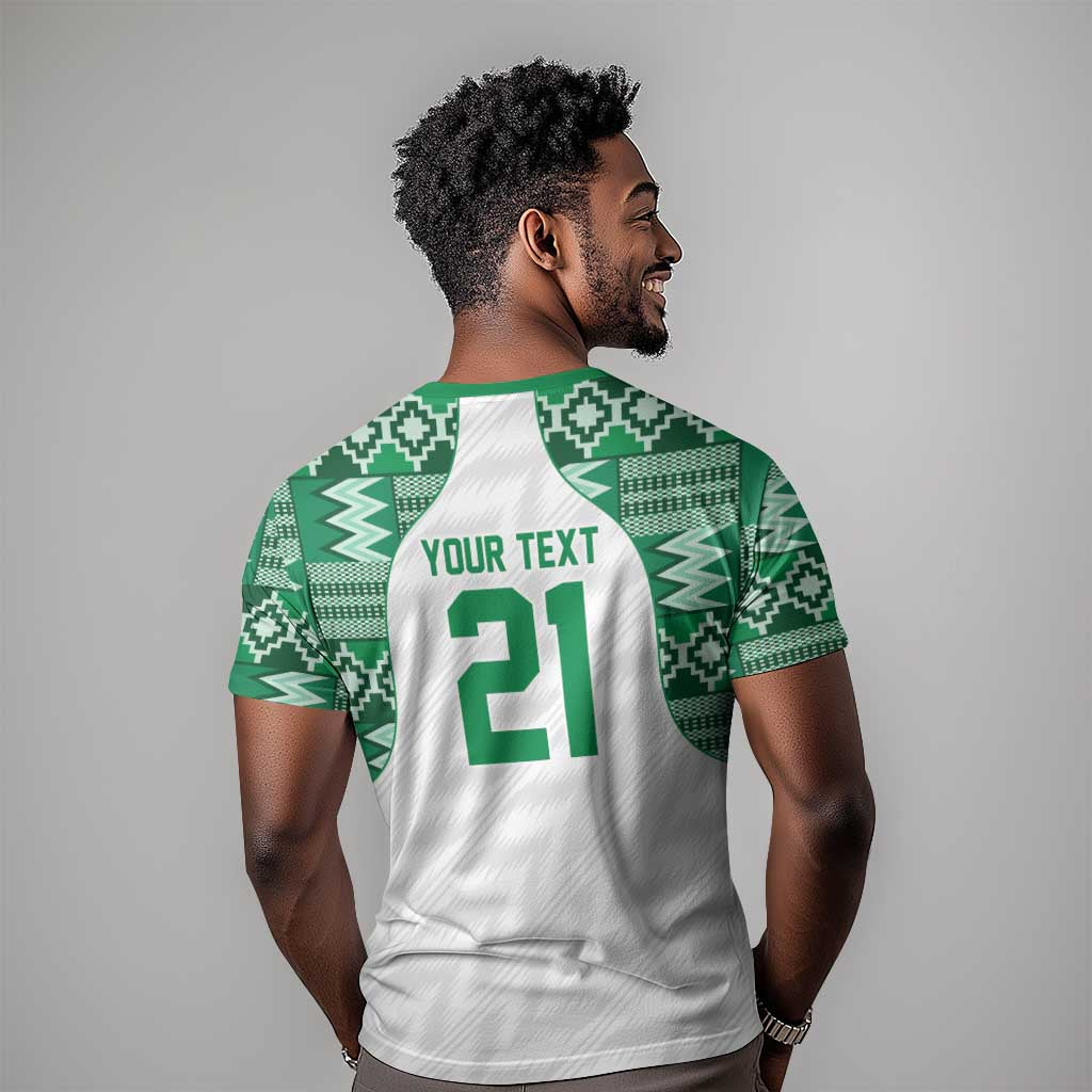 Custom Nigeria Super Eagles T shirt African Football Champions 2025