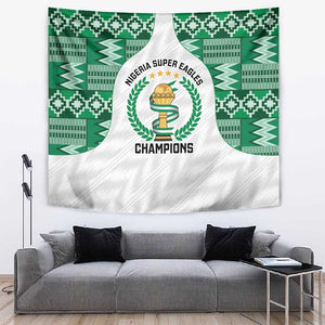 Nigeria Super Eagles Tapestry African Football Champions 2025