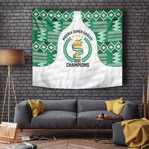 Nigeria Super Eagles Tapestry African Football Champions 2025