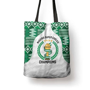 Nigeria Super Eagles Tote Bag African Football Champions 2025