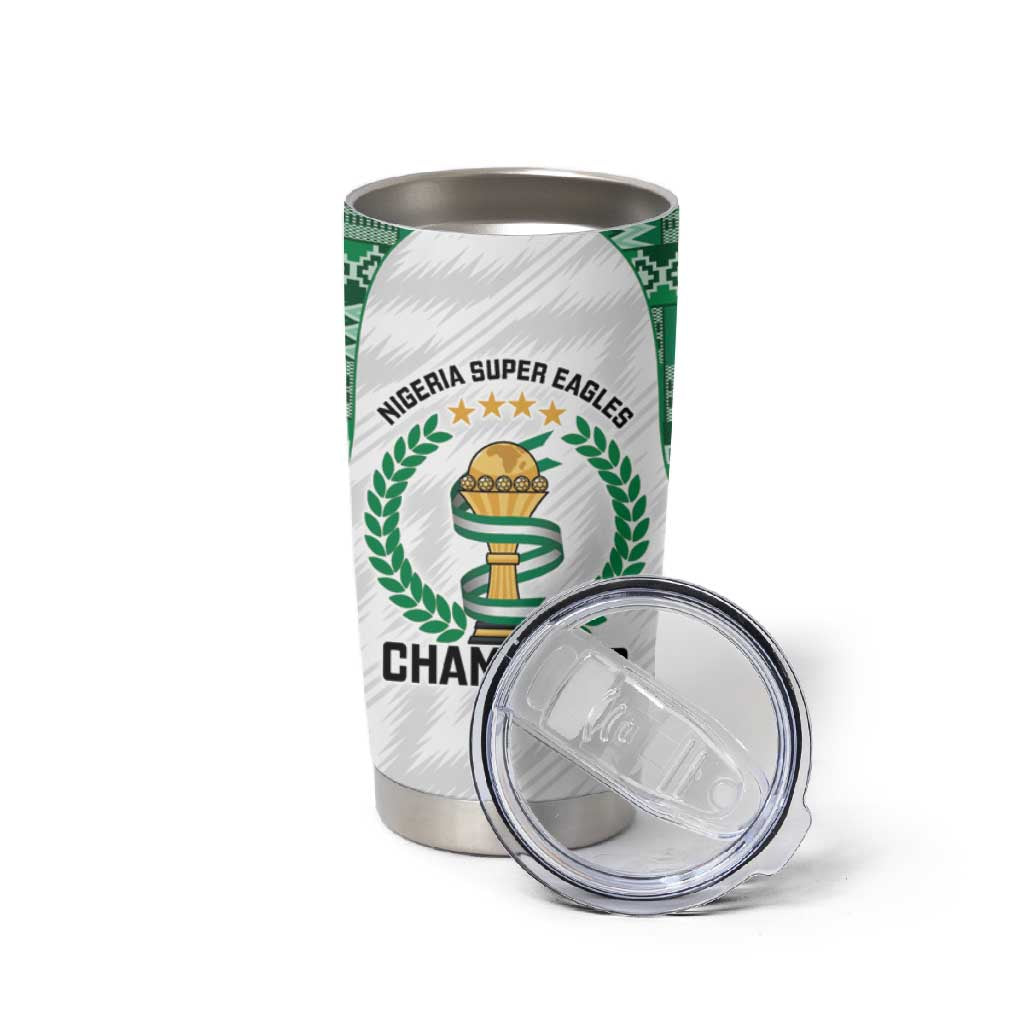 Custom Nigeria Super Eagles Tumbler Cup African Football Champions 2025