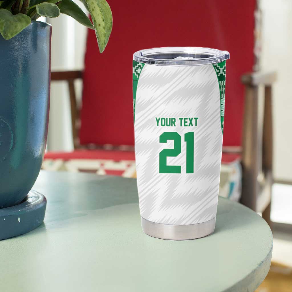 Custom Nigeria Super Eagles Tumbler Cup African Football Champions 2025