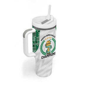 Custom Nigeria Super Eagles Tumbler With Handle African Football Champions 2025