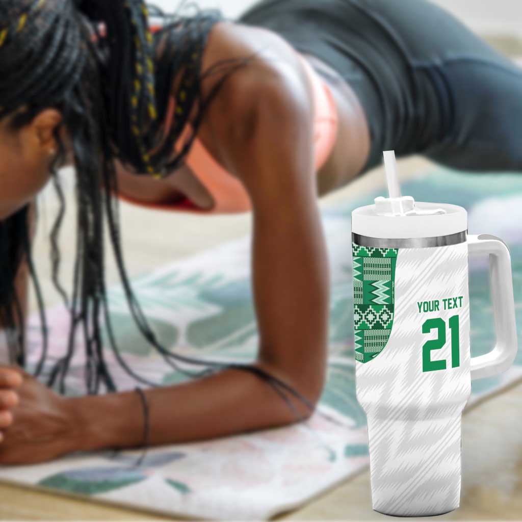 Custom Nigeria Super Eagles Tumbler With Handle African Football Champions 2025