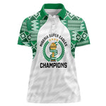 Custom Nigeria Super Eagles Women Polo Shirt African Football Champions 2025