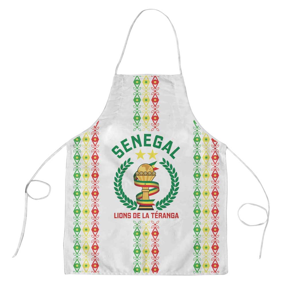 Senegal Lions of Teranga Apron African Football Champions 2025