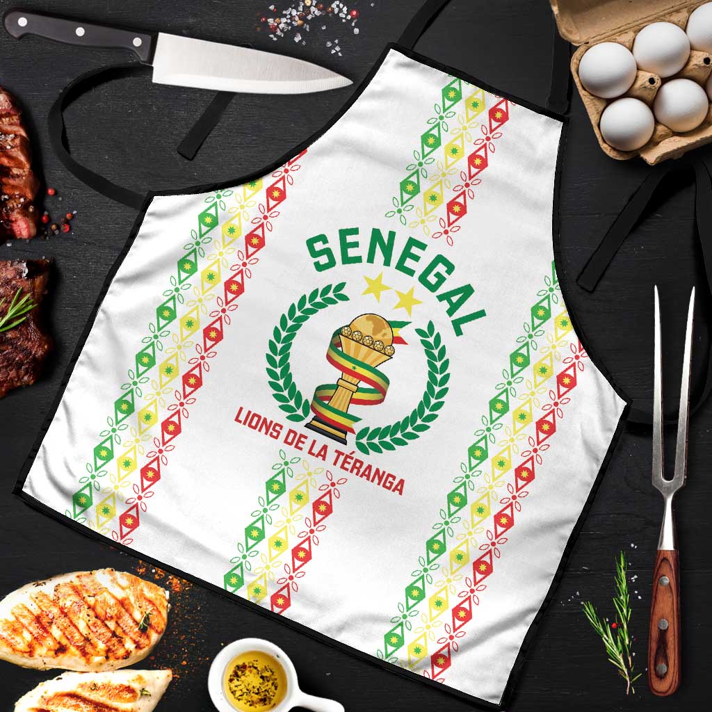 Senegal Lions of Teranga Apron African Football Champions 2025