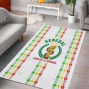 Senegal Lions of Teranga Area Rug African Football Champions 2025