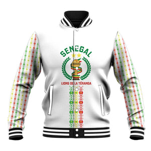 Custom Senegal Lions of Teranga Baseball Jacket African Football Champions 2025
