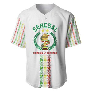 Custom Senegal Lions of Teranga Baseball Jersey African Football Champions 2025