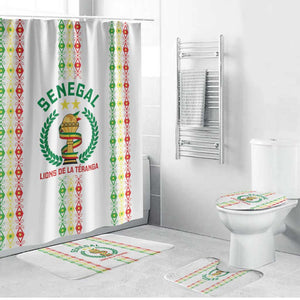 Senegal Lions of Teranga Bathroom Set African Football Champions 2025