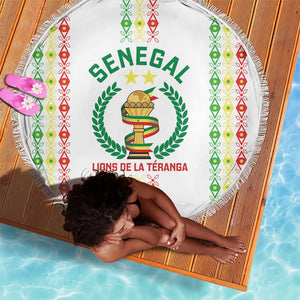 Senegal Lions of Teranga Beach Blanket African Football Champions 2025
