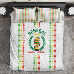 Senegal Lions of Teranga Bedding Set African Football Champions 2025