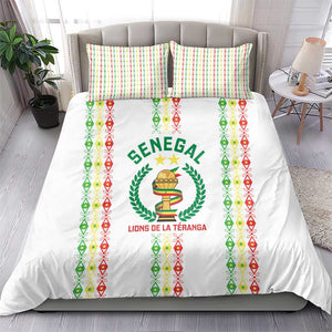 Senegal Lions of Teranga Bedding Set African Football Champions 2025