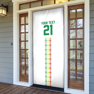 Custom Senegal Lions of Teranga Door Cover African Football Champions 2025