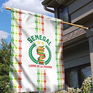 Senegal Lions of Teranga Garden Flag African Football Champions 2025