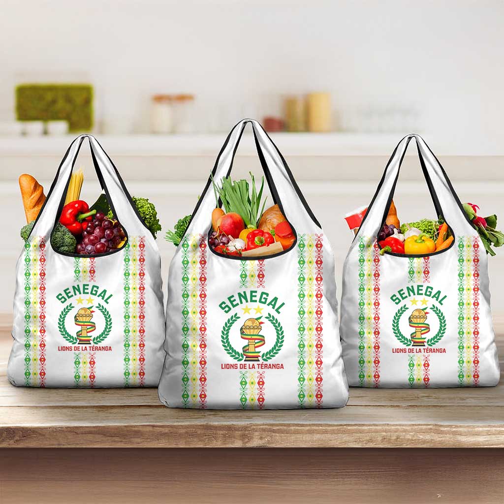 Senegal Lions of Teranga Grocery Bag African Football Champions 2025