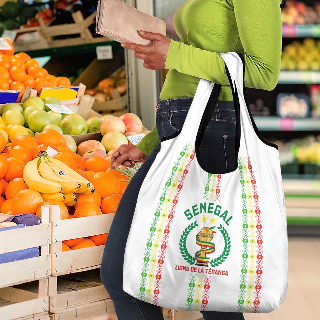Senegal Lions of Teranga Grocery Bag African Football Champions 2025