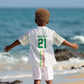 Custom Senegal Lions of Teranga Kid Hawaiian Shirt African Football Champions 2025