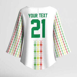 Custom Senegal Lions of Teranga Kimono Sleeve Blouse African Football Champions 2025