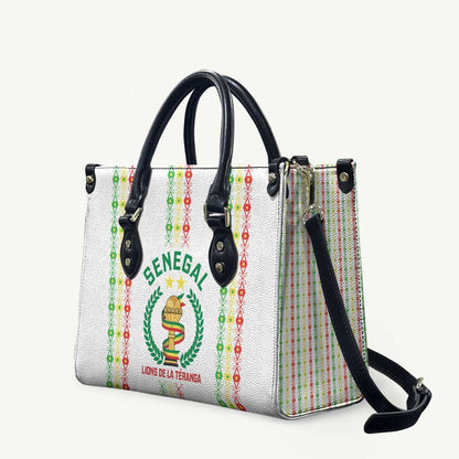 Senegal Lions of Teranga Leather Bag African Football Champions 2025