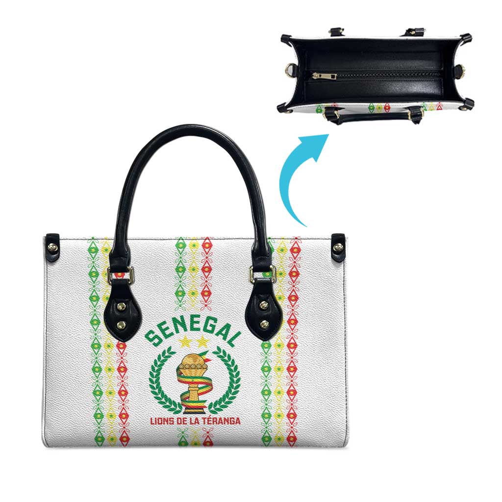 Senegal Lions of Teranga Leather Bag African Football Champions 2025