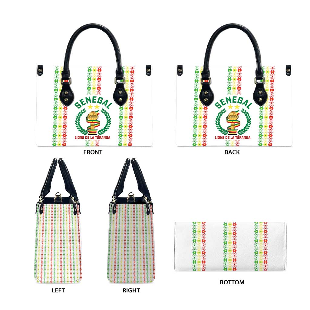Senegal Lions of Teranga Leather Bag African Football Champions 2025