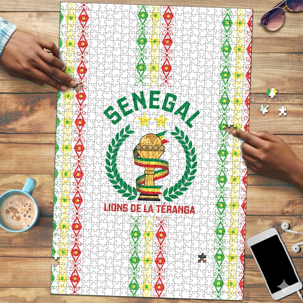 Senegal Lions of Teranga Puzzle African Football Champions 2025