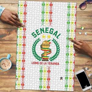 Senegal Lions of Teranga Puzzle African Football Champions 2025