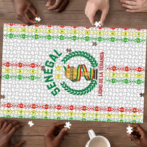 Senegal Lions of Teranga Puzzle African Football Champions 2025