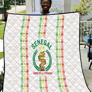 Senegal Lions of Teranga Quilt African Football Champions 2025