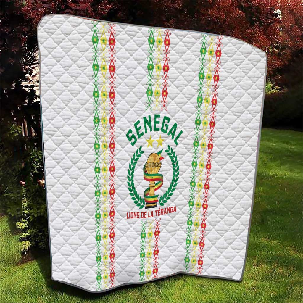 Senegal Lions of Teranga Quilt African Football Champions 2025