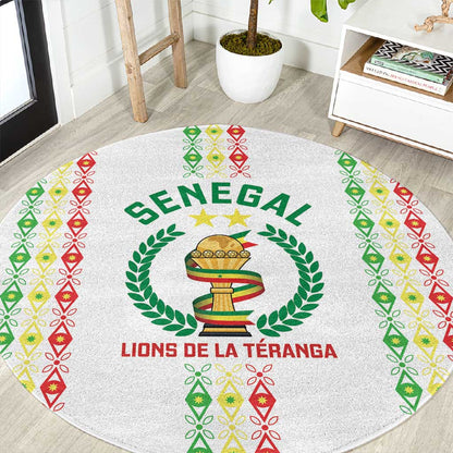 Senegal Lions of Teranga Round Carpet African Football Champions 2025