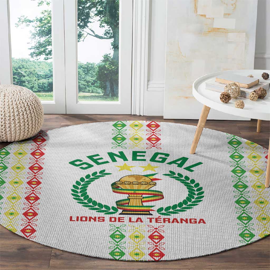 Senegal Lions of Teranga Round Carpet African Football Champions 2025