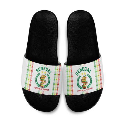 Senegal Lions of Teranga Slide Sandals African Football Champions 2025