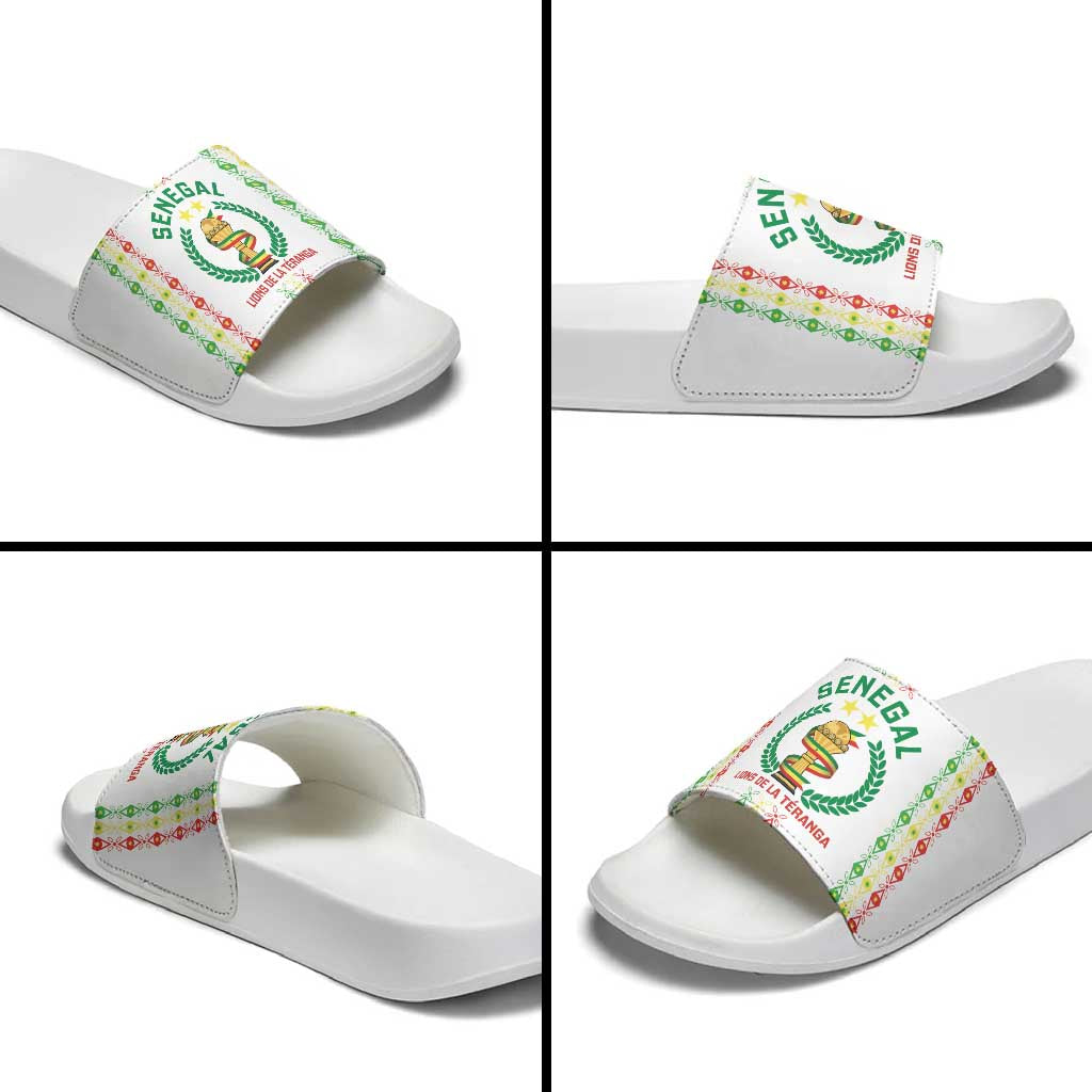 Senegal Lions of Teranga Slide Sandals African Football Champions 2025