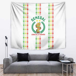 Senegal Lions of Teranga Tapestry African Football Champions 2025