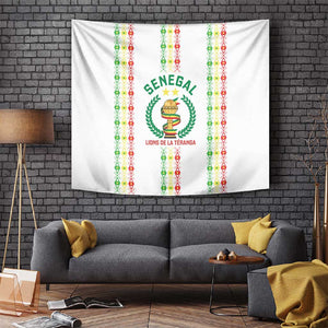 Senegal Lions of Teranga Tapestry African Football Champions 2025