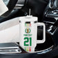 Custom Senegal Lions of Teranga Tumbler With Handle African Football Champions 2025