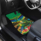 African-American Jamica Personalized Car Mats Hummingbird and Crocodiles Tropical