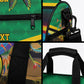 African-American Jamaica Personalized Duffle Bag Hummingbird and Crocodiles Tropical