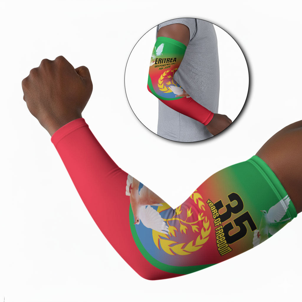 Eritrea 35th Anniversary Arm Sleeves May 24 1991-2026 Proud To Be Eritrean