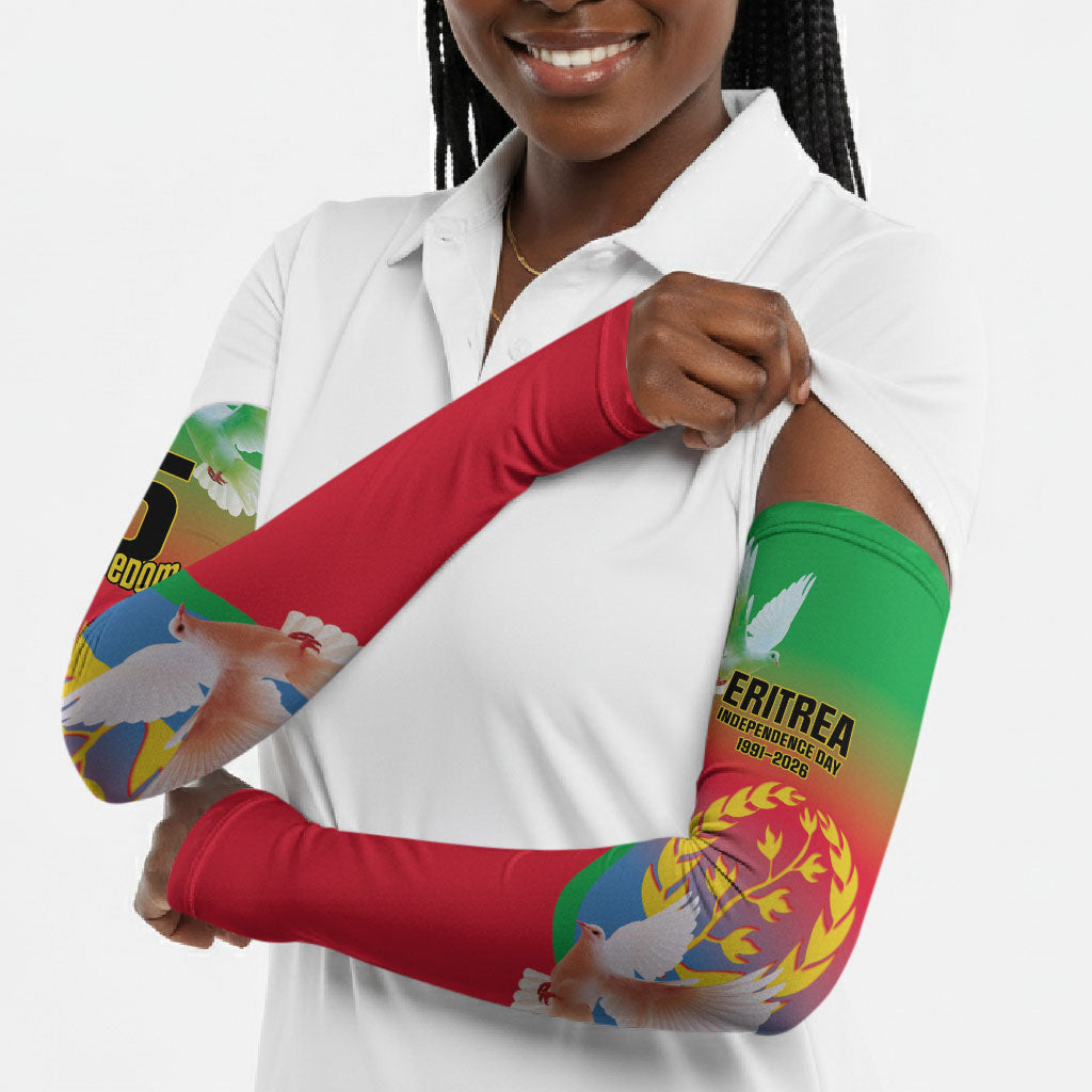 Eritrea 35th Anniversary Arm Sleeves May 24 1991-2026 Proud To Be Eritrean