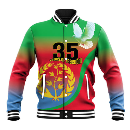 Eritrea 35th Anniversary Baseball Jacket May 24 1991-2026 Proud To Be Eritrean