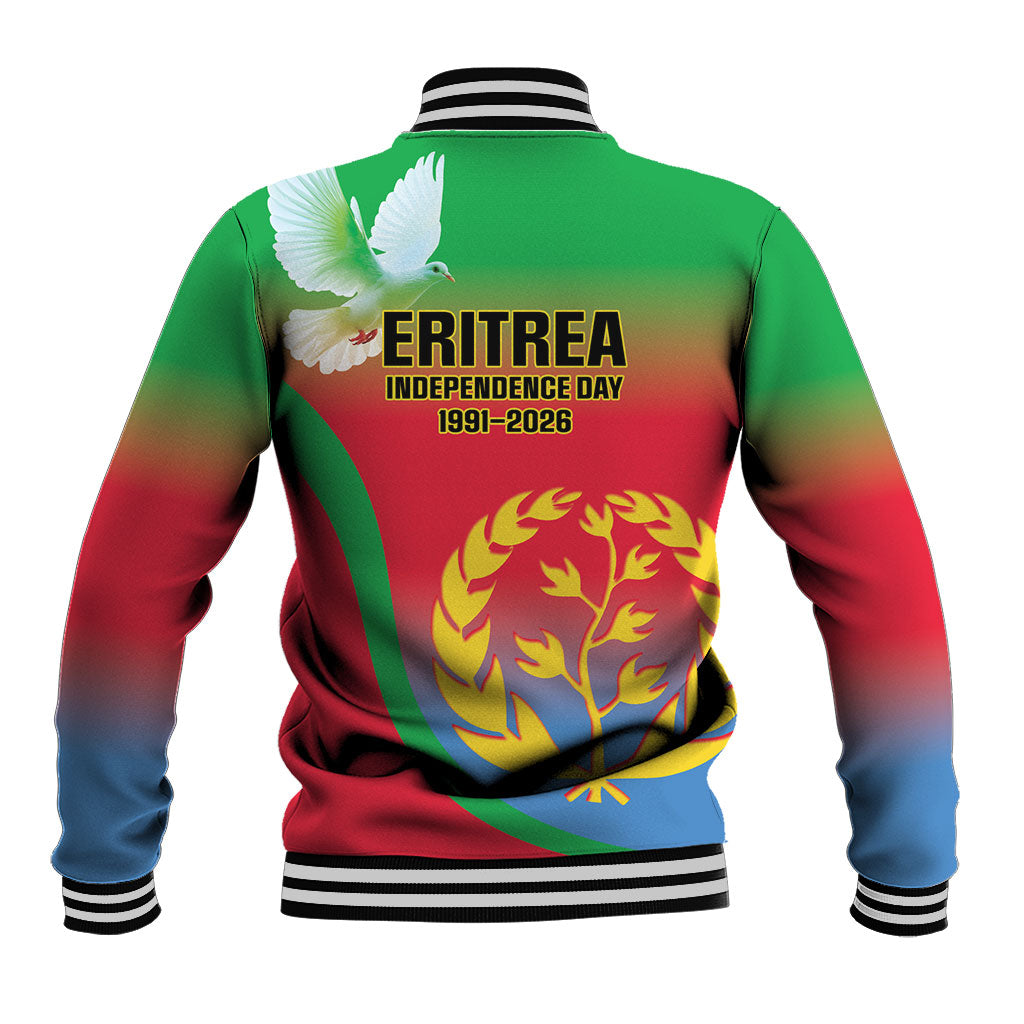 Eritrea 35th Anniversary Baseball Jacket May 24 1991-2026 Proud To Be Eritrean