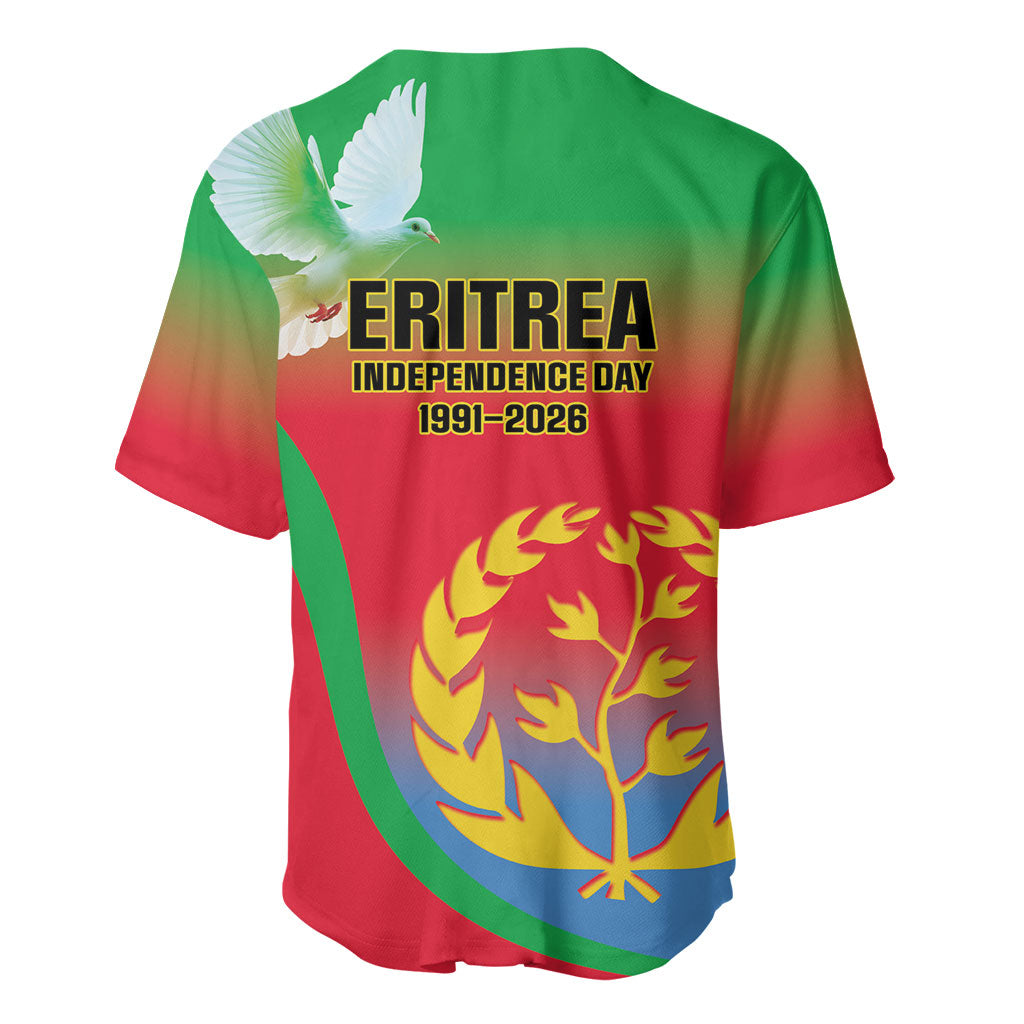 Eritrea 35th Anniversary Baseball Jersey May 24 1991-2026 Proud To Be Eritrean